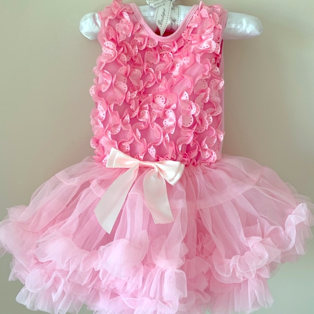 Baby girl pink tutu dress